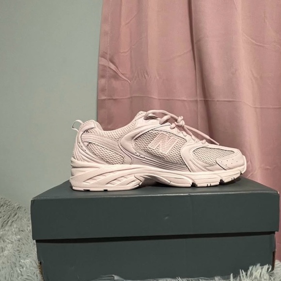 New Balance Shoes - New Balance Women's Blush Pink Mesh Lace-Up Sneaker